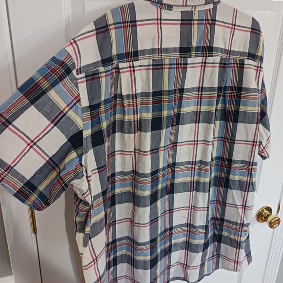 Red Head Brand Co short sleeve button front plaid shirt size 3XL - Picture 4 of 6